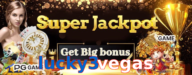 Lucky3vegas promo banner